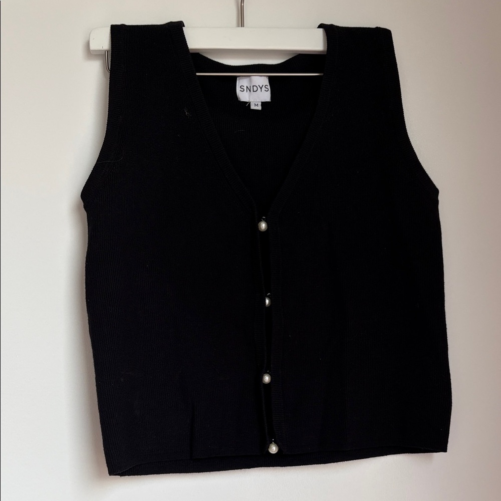SNDYS Black Tank Top